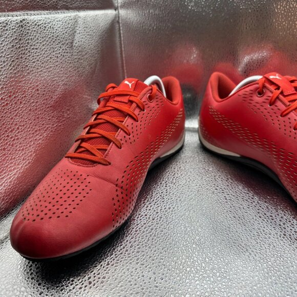 Size 12‎ PUMA Drift Cat 5 Ultra II x Scuderia Ferrari Mens Red Sneaker 306422-05